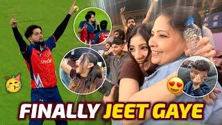 VIVEK KE JEETNE PE KHUSHI NE KIYA DANCE  | ECL MATCH