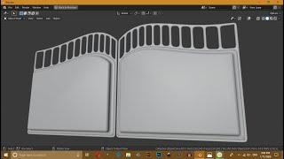 Blender 2.82 BETA - Gate Design || Architecture Material design || #4