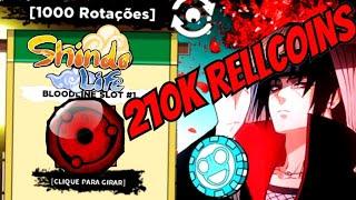 NOVOS CÓDIGOS 1000 SPINS e 210K RELL COINS!! UPDATE 239 no SHINDO LIFE (COMBO SOLA BIJUS) Bronzer_BR