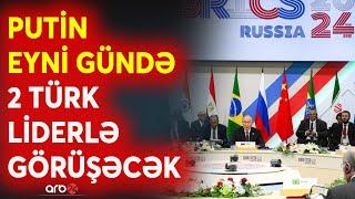 Rusiyada dollardan imtina dialoqları: Putin dünya liderləri ilə masa arxasına keçir