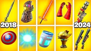 Evolution of EVERY Mythic in Fortnite History!