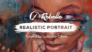 How to Paint a Realistic Portrait with Traditional Feel