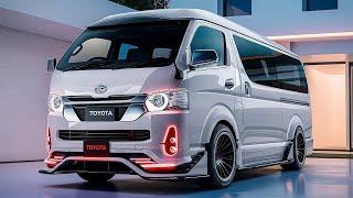 2025 Toyota Hiace First Look: From Cargo to Comfort