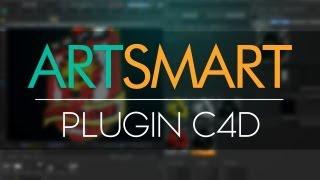 LINK ARREGLADO! ¡Nuevo & Excelente Plugin! ArtSmart Para Cinema 4D R13 & R14 | Funciones