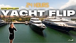 ONLY 24 HOURS!!!  to flip this Superyacht