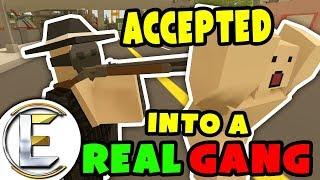 ACCEPTED INTO A REAL GANG | Unturned Gang Roleplay - Gain reputation Smuggling, Interrogations