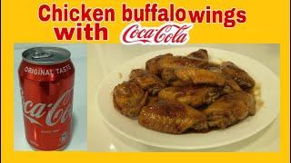 Vlog#46 How To Cook Chicken Buffalo Wings With Coca Cola