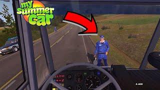 MY SUMMER CAR POLICE IN A NUTSHELL - My Summer Car Shots #13 | Radex