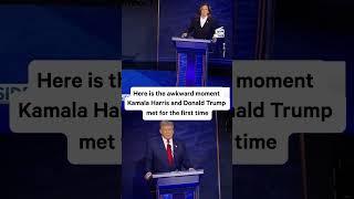 Kamala Harris, Donald Trump Share Awkward Debate Handshake