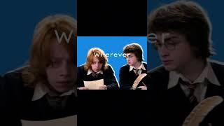 Weasley & Potter: BestFriendship #goldentrio #harrypotterfans #ronweasly #harrypotter