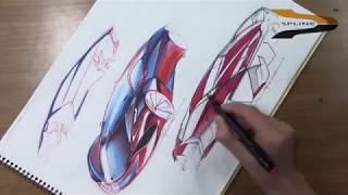 [인투스플라인/into spline]- how to sketch supercar