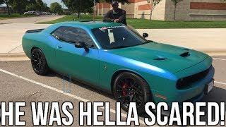 My Boss Finally Drives My Hellcat!! He Was Terrified Again ‍️