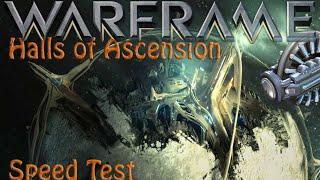 warframe - Hall Of Ascension (Speed Test)