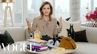 Inside Emma Watson's Prada Backpack | In The Bag | Vogue