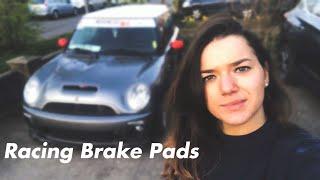 MINI Cooper R53 rear brake pad upgrade Ferodo DS2500