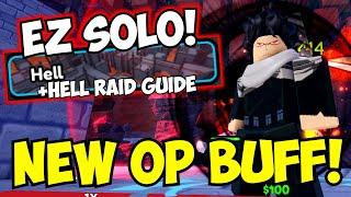 Eraser Head 6 Star's NEW OP BUFF Soloed Hell Raid! | ASTD Guide & Showcase