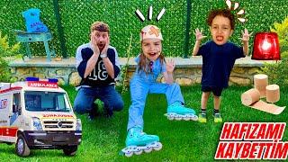 ELİF PATEN İLE DÜŞTÜ ‼️ KUZEY VE BABAMA KORKUNÇ KIŞKIRTMA !!