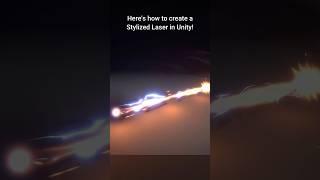 How to create Stylized Lasers in Unity! #unity #gamedev #vfx #gaming