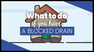 What to do if you have a blocked drain