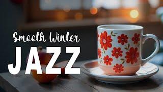 Smooth Winter Jazz - Soft Jazz Saxophone Instrumental Music - Jazz Background Music.