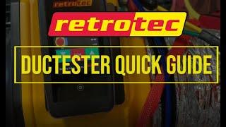 DucTester QuickGuide Video