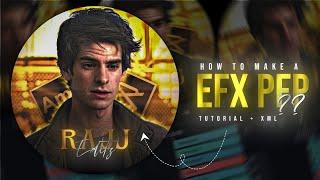 How To Make A EFX PFP ?  | Ae Inspired PFP XML & Tutorial | EFX PFP Tutorial | Rajj Editz |