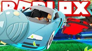 ROBLOX SOCCER... WITH CARS?! (Rocket League in Roblox!)