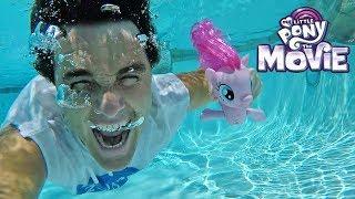 Pinkie Pie’s Underwater Swimming Seapony Adventure !  || Toy Review || Konas2002