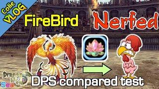 Firebird damage fixed (reduced to normal)/ DPS comparison / DragonNest SEA