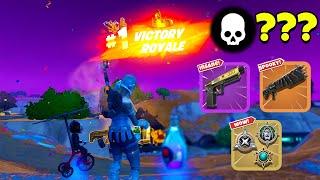 High Elimination Solo Zero Build Win Gameplay (Fortnite Fortnitemares 2024)