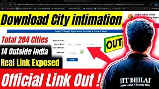 City intimation out ⁉️- How to Download City Intimation| JEE Mains April 2025 City intimation