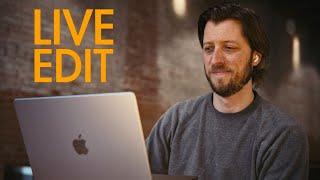 Live Editing a YouTube Short in Final Cut Pro