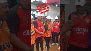 Shailesh Lodha at Patrakaar Vikas Sangh Cricket Tournament