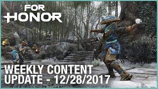 For Honor: Week 12/28/2017 | Weekly Content Update | Ubisoft [NA]