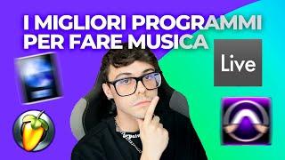 I MIGLIORI PROGRAMMI PER FARE MUSICA DA PC / MAC 