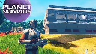 ПОСТРОЙКА УЮТНОЙ БАЗЫ. СРЕДНИЙ 3D ПРИНТЕР И СВЕТ - Planet Nomads #2