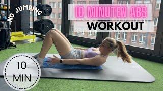 10 Minuten BAUCH-WORKOUT | seidlicher Bauch und muffin-top :)