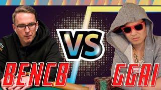 Greg Goes HEADS UP vs POKER PRO @bencb9207