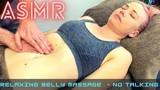 ASMR - Relaxing Belly Massage - No Talking