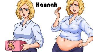 Hannah Eats Cookies (Comic Dub)