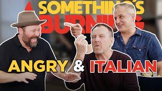 Cookin’ Chicken Parm for My Heroes Colin Quinn and Nick Di Paolo | Something's Burning | S1 E9