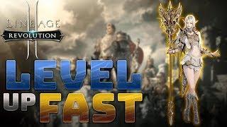 [Lineage 2 Revolution] LEVEL UP FAST - Leveling Guide