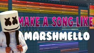 Make A Song Like MARSHMELLO  | Marshmello - Together | FL Studio