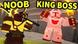 I DEFEATED ALL BOSSES on *NEW* KING'S CASTLE in Dungeon Quest!! (Roblox)