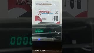 Starsat SR-90000 HD Extreme HEVC l First time Boot l English