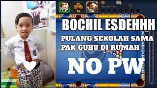 NO PW !!! BOCHIL ESDEHHH PULANG SEKOLAH SAMA PAK GURU DI RUMAH [ BILYARD GAME]