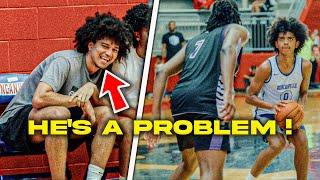 Beckham Black TORCHES TOP TEXAS TEAM in front of his older brother!! GAME GETS HEATED!