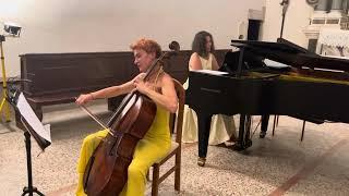 FREDERIC CHOPIN:Prelude in E- minor op.28 n.4 for cello & piano Jelena Očić cello Mia Elezović piano