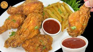 KFC Style Fried Chicken Recipe | Kentucky Fried Chicken, Spicy Crispychicken fry