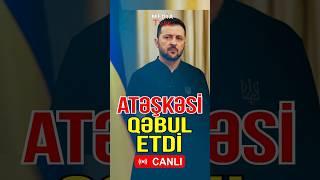 Zelenski atəşkəsi qəbul etdi - Media Turk TV #trend #mediaturk #shortvideo